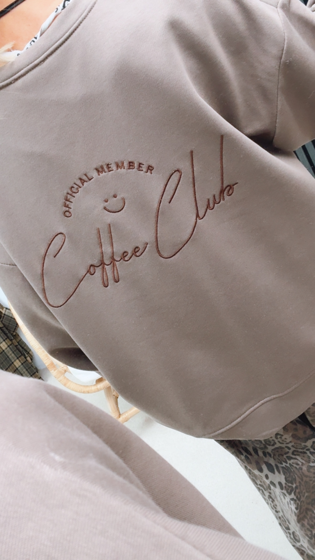 Sweater "Coffee Club"