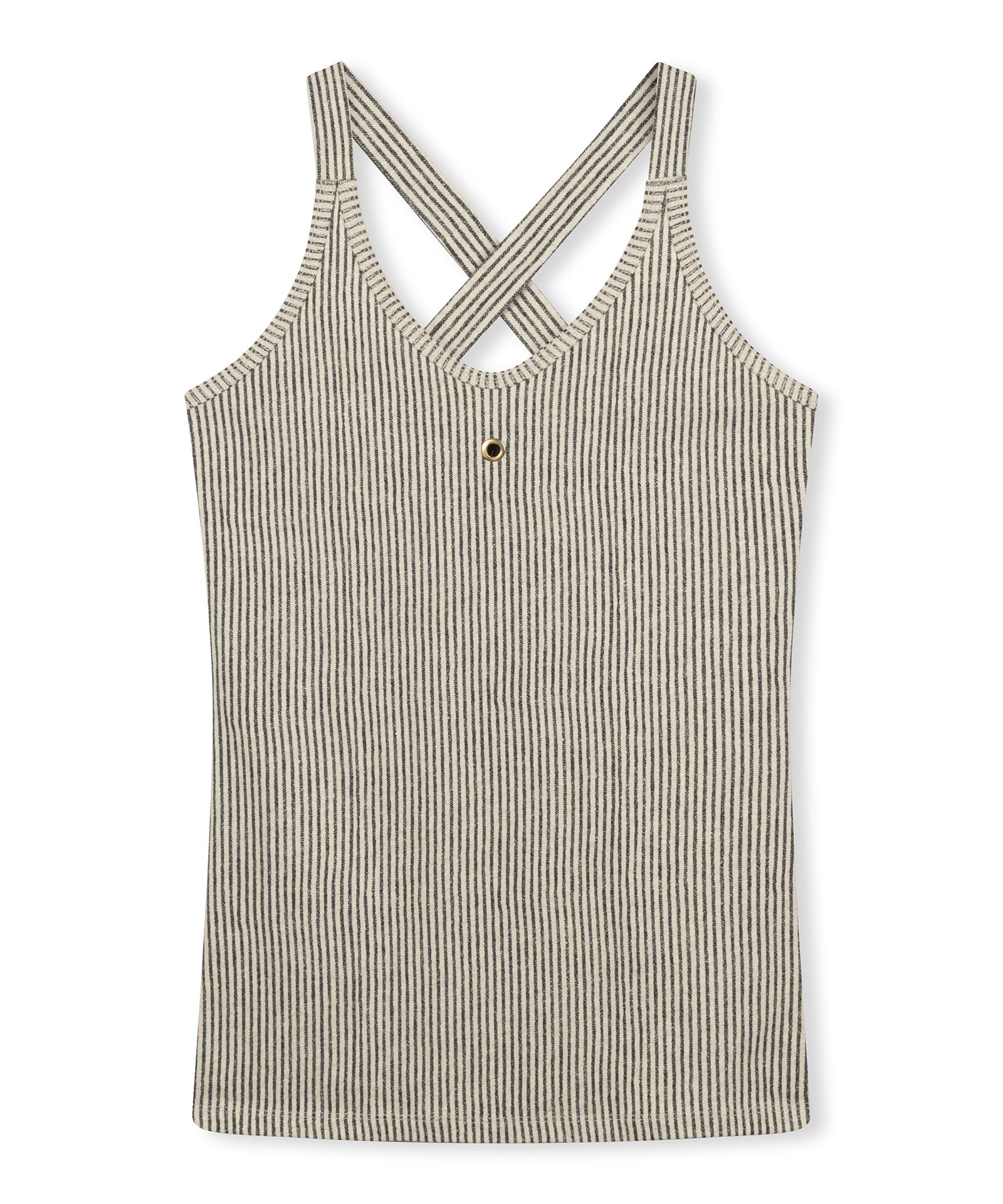 Top "Wrapper Denim Stripe"