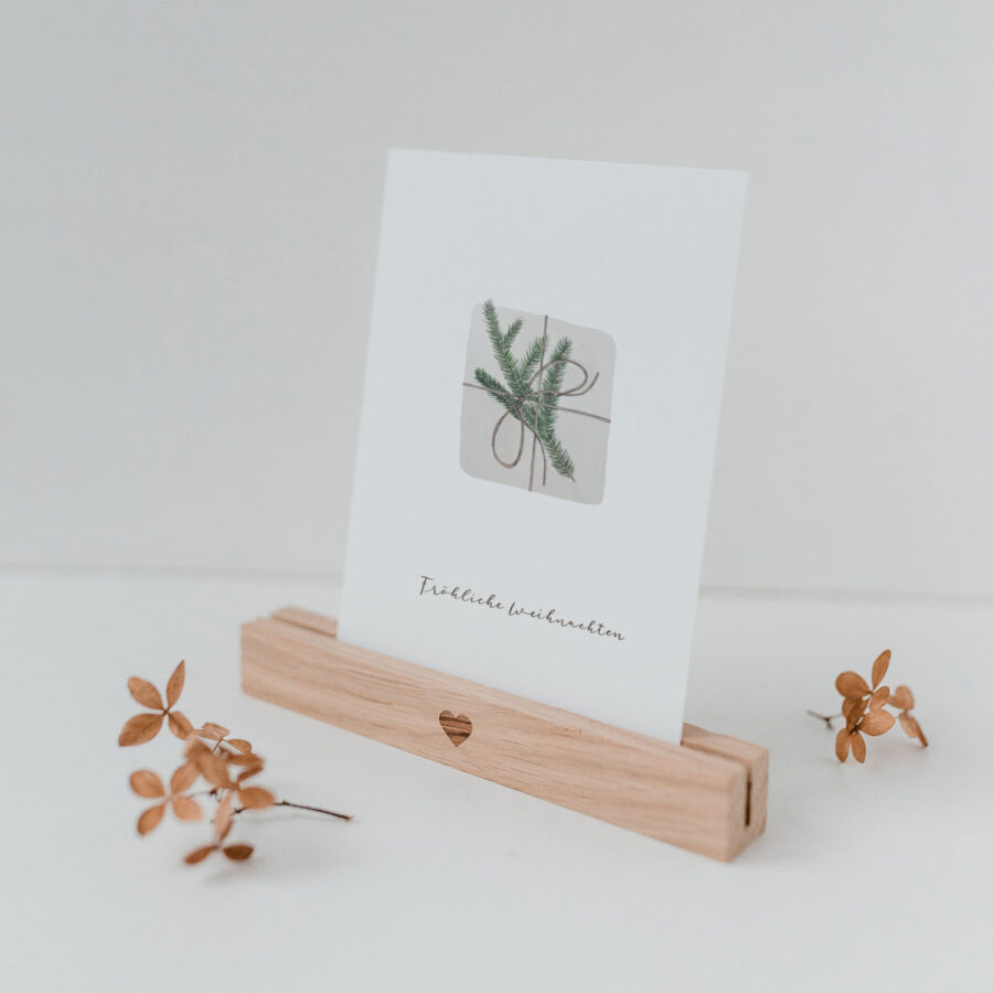 Weihnachtskarte "Geschenk"