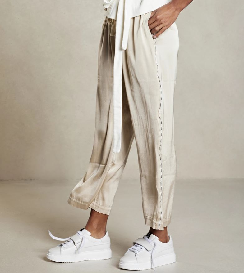 Jogger "Wide Pants Satin"