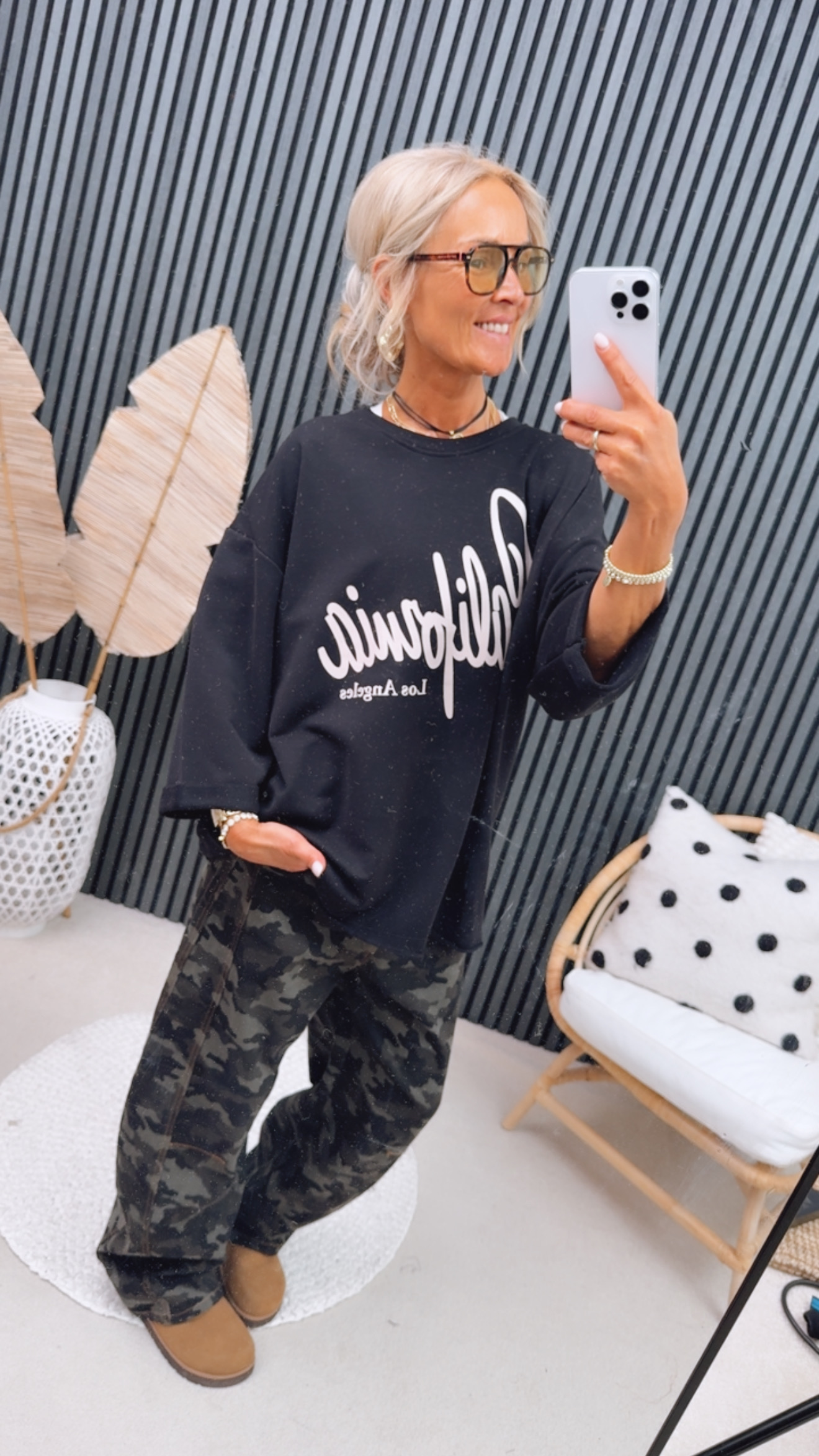 Shirt "California black"