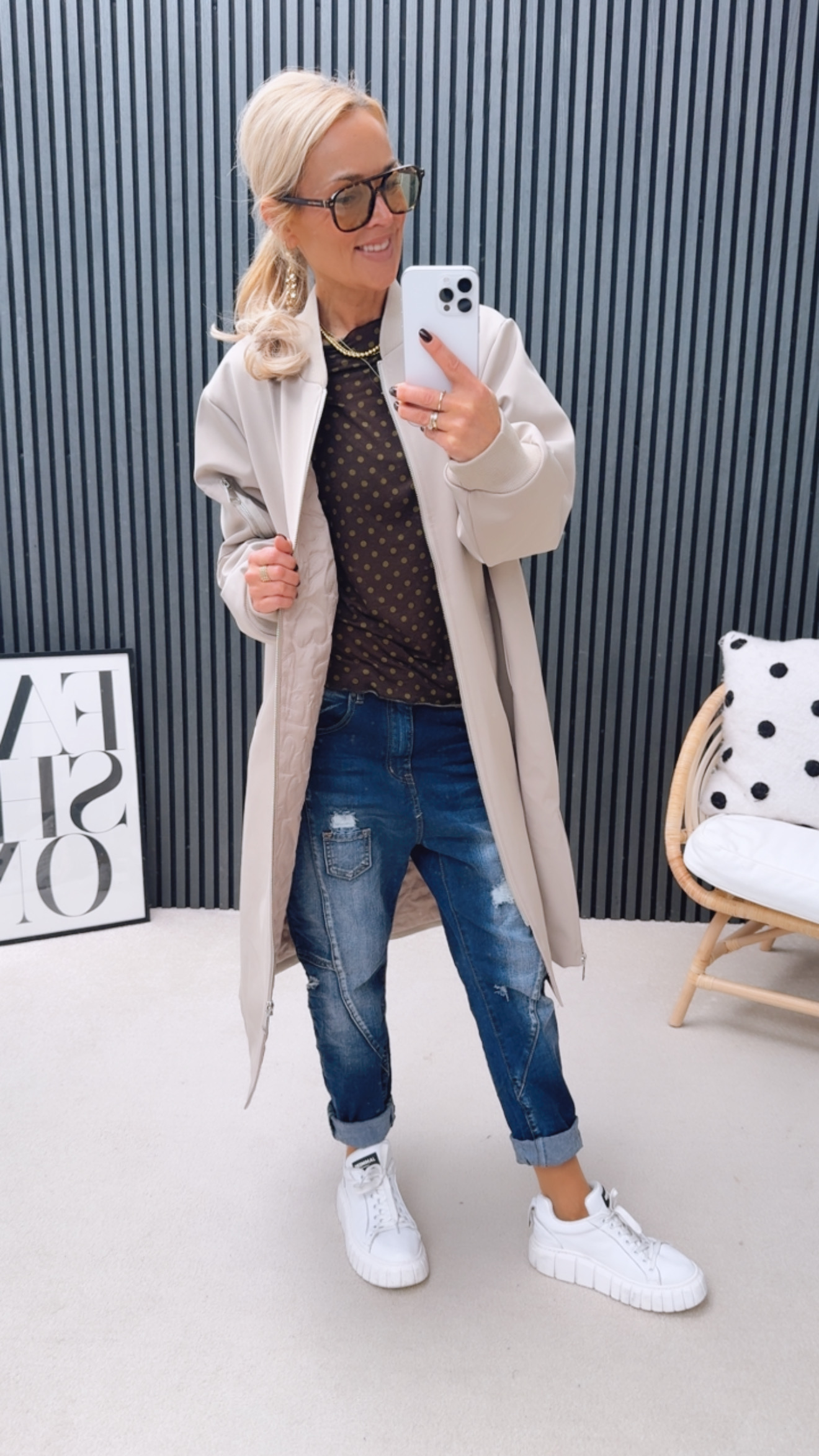 Bomber Mantel "Aleynaaa"