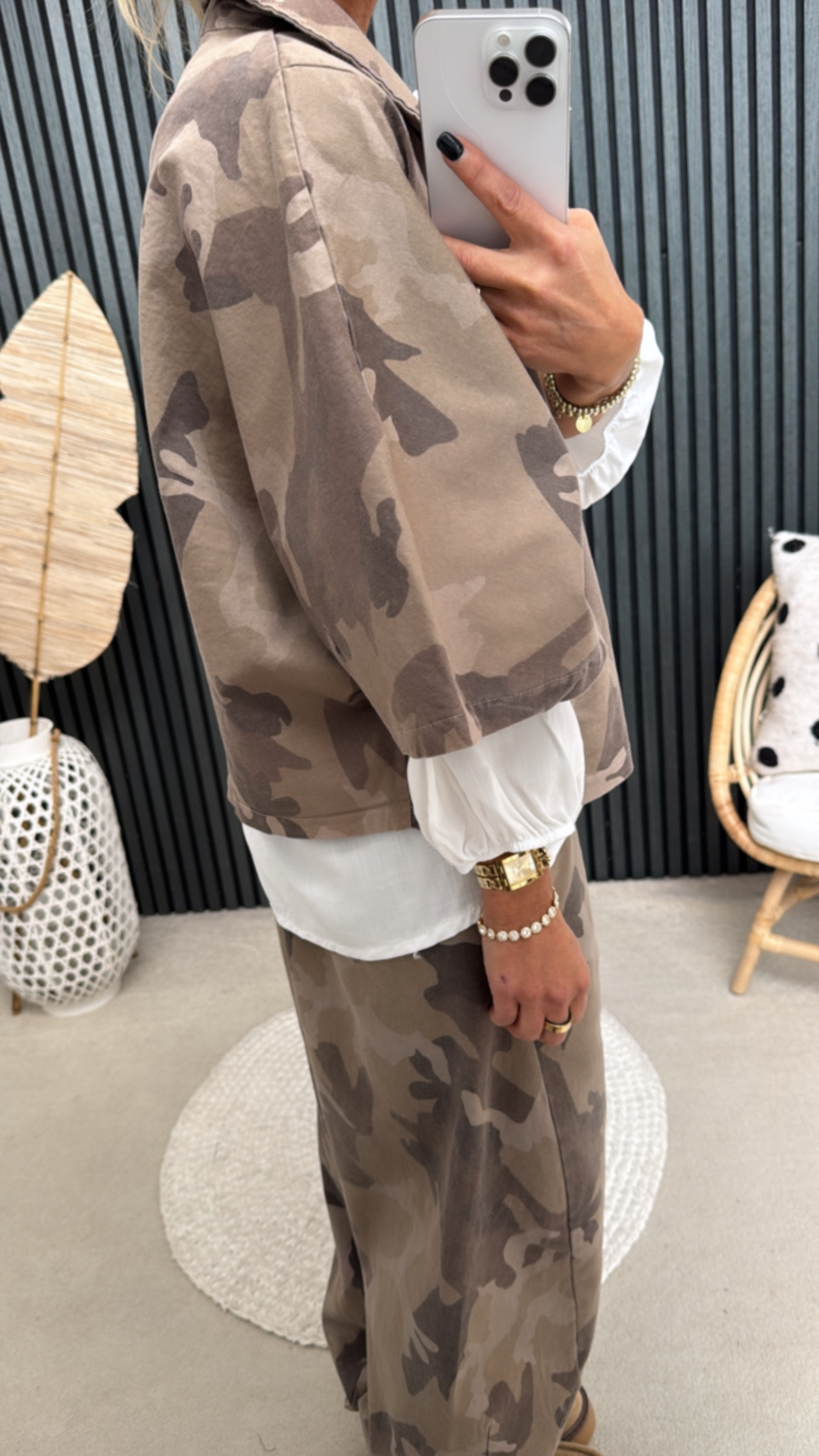 Camouflage Weste "Oliviaaa"