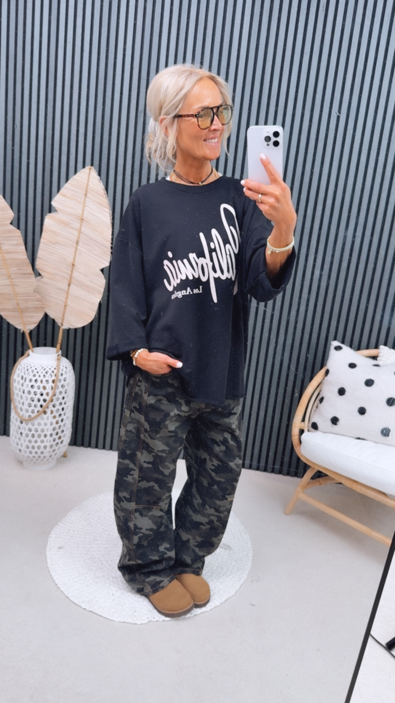Shirt "California black"