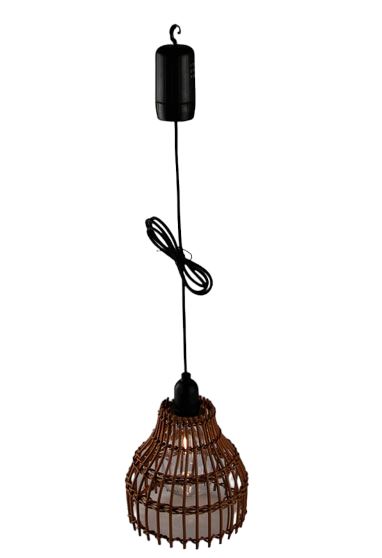LED Lampe "Rattan"