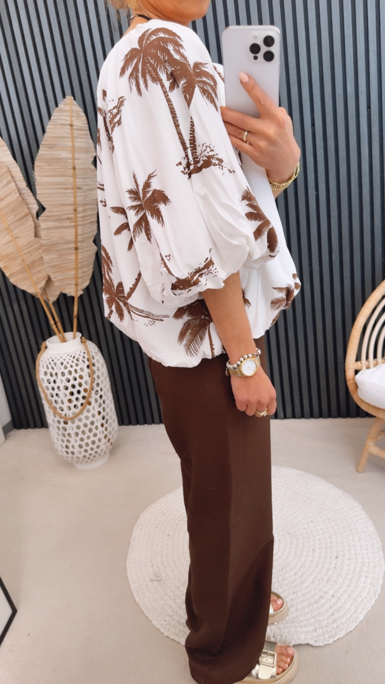 Bluse "Palme"