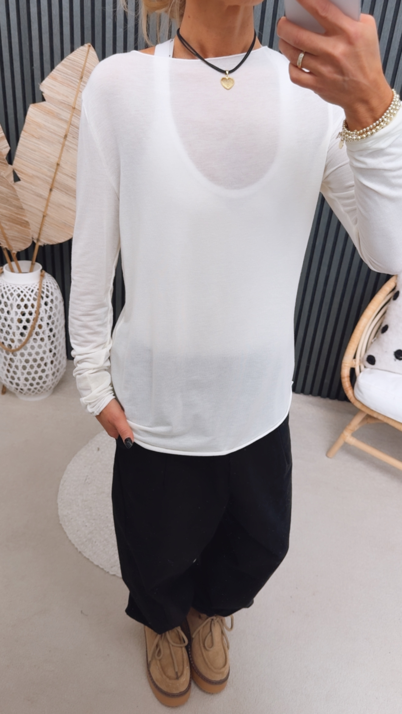 Oversized Cashmere Mix Longsleeve "Looongy"