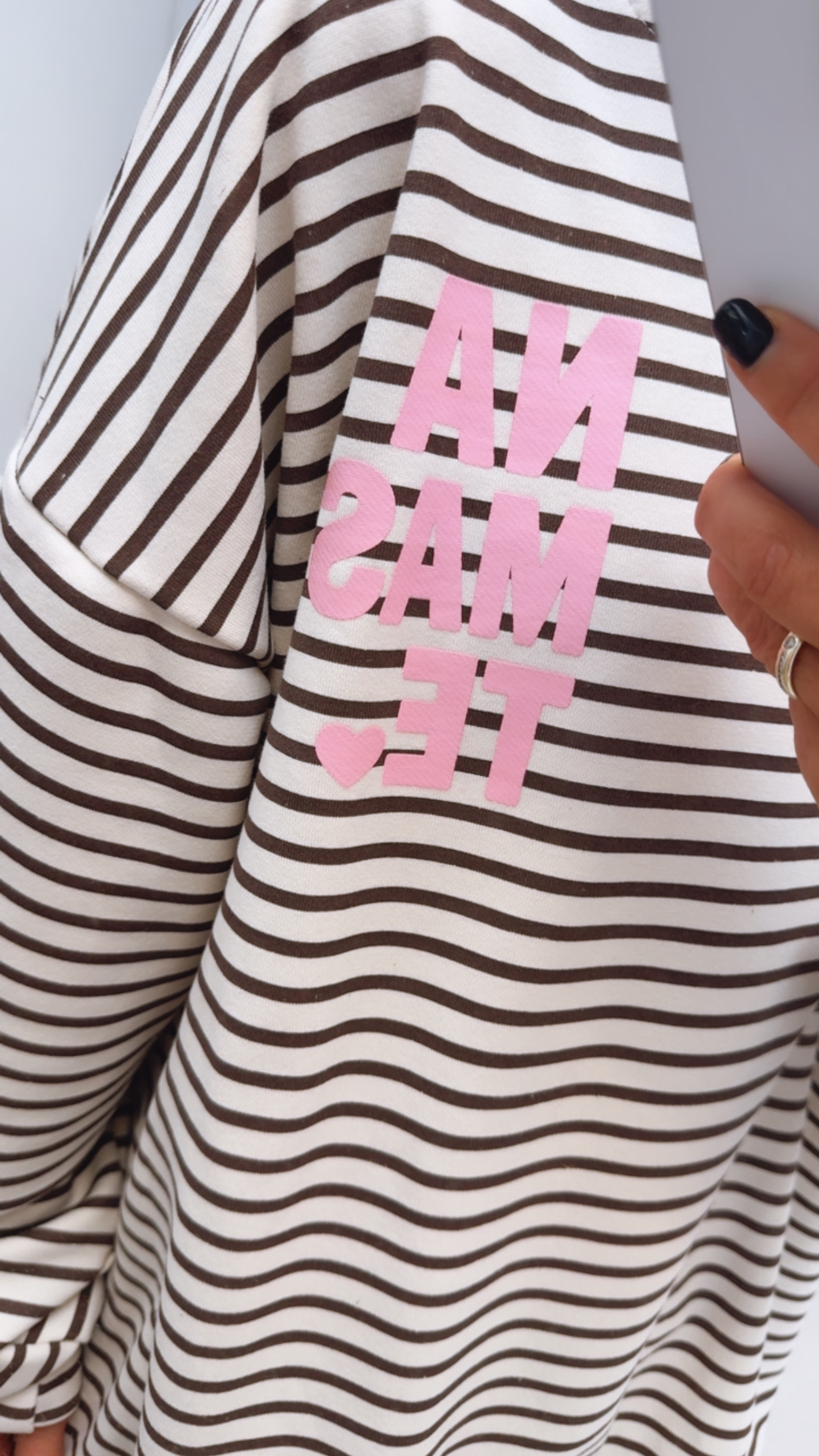Sweater "Namaste Stripe"