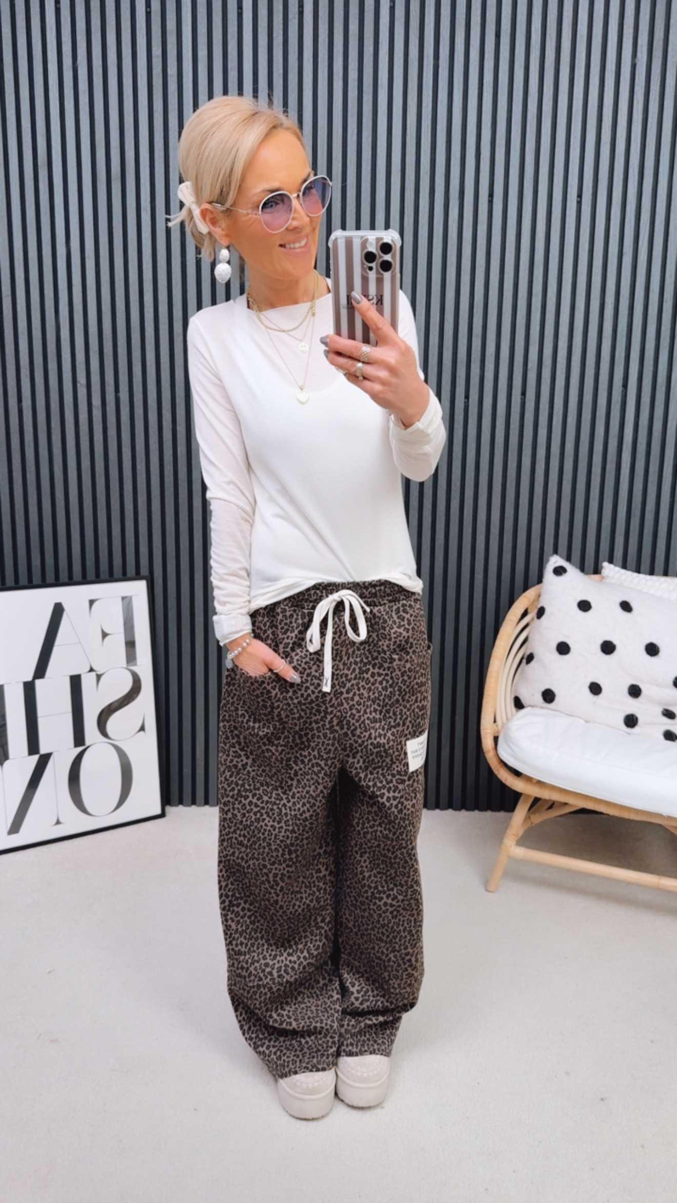 Longsleeve Cashmere Mix"Maaatrix"