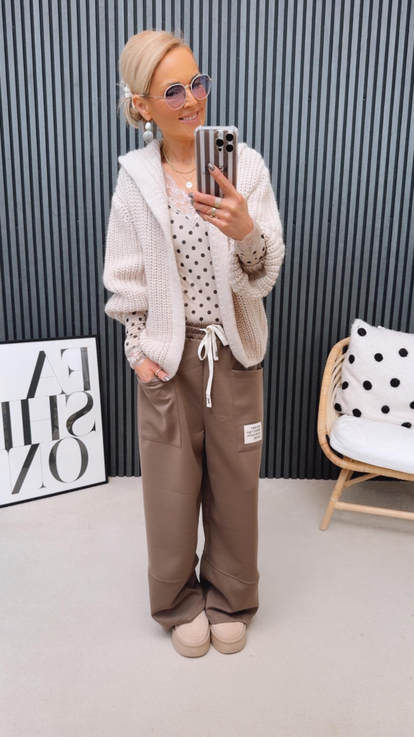 Strick Weste "Paulinaaa"