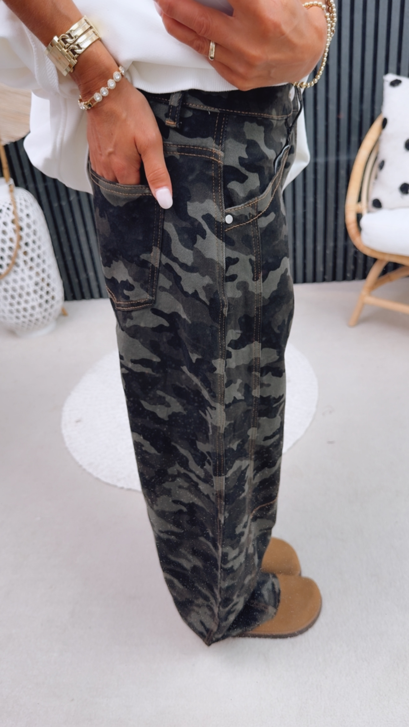 Jeans "Camouflageee"