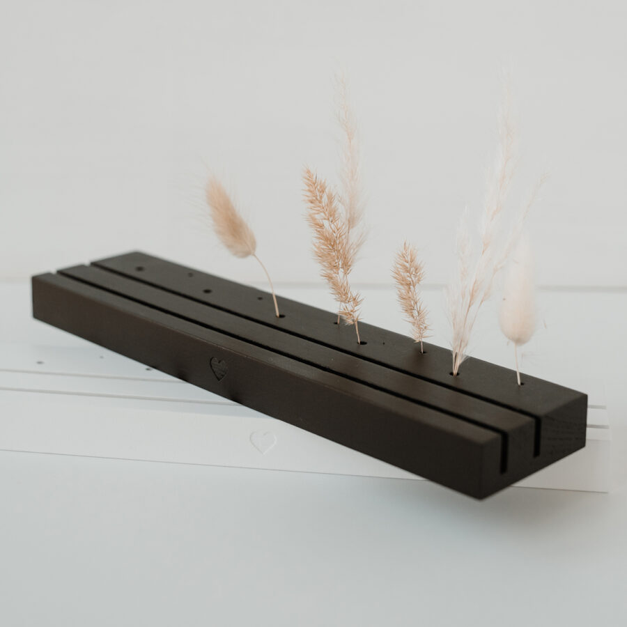 Karten- und Blumenständer "Lang schwarz" Karten- und Blumenständer "Lang schwarz"