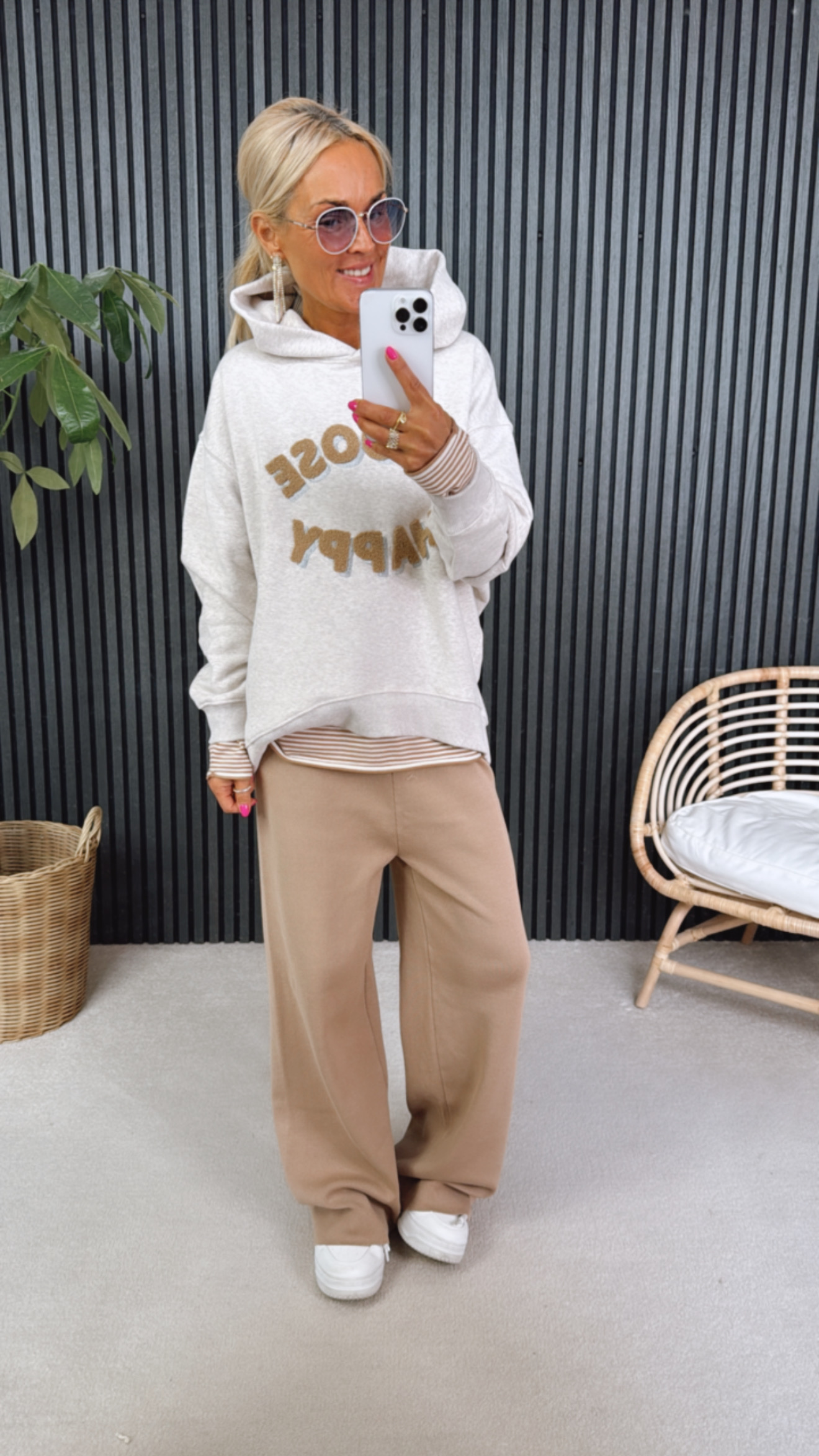 Pullover "Choose Happy"