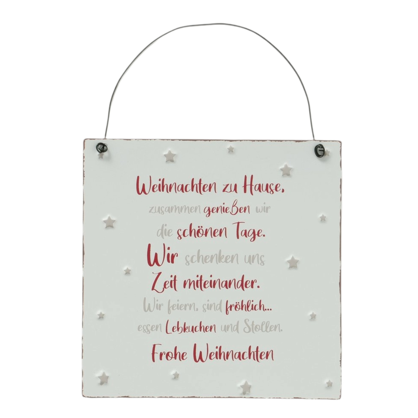 Weihnachtsschild "Family"