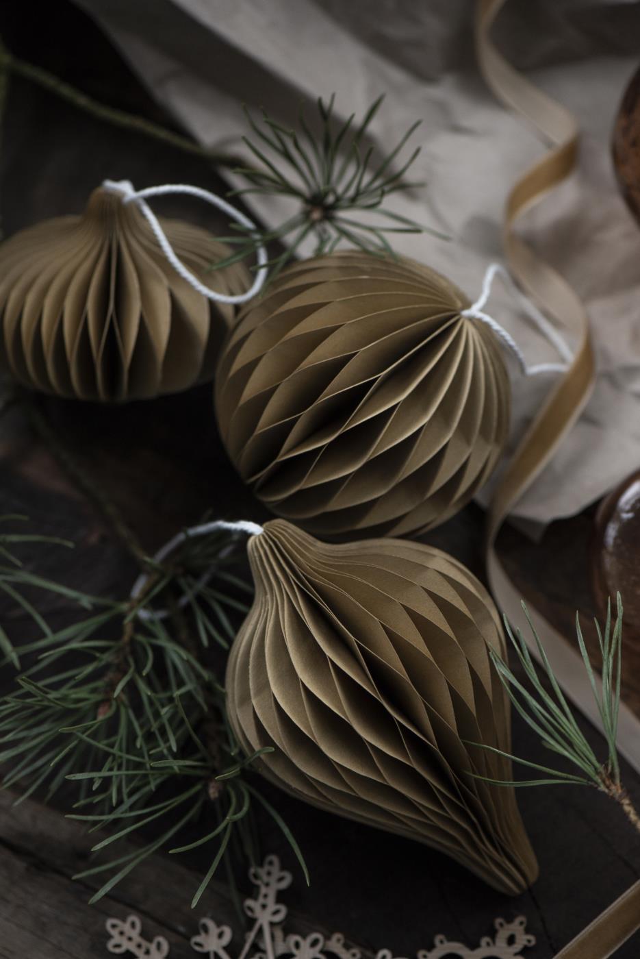 Papier Weihnachtskugel Papier Weihnachtskugel