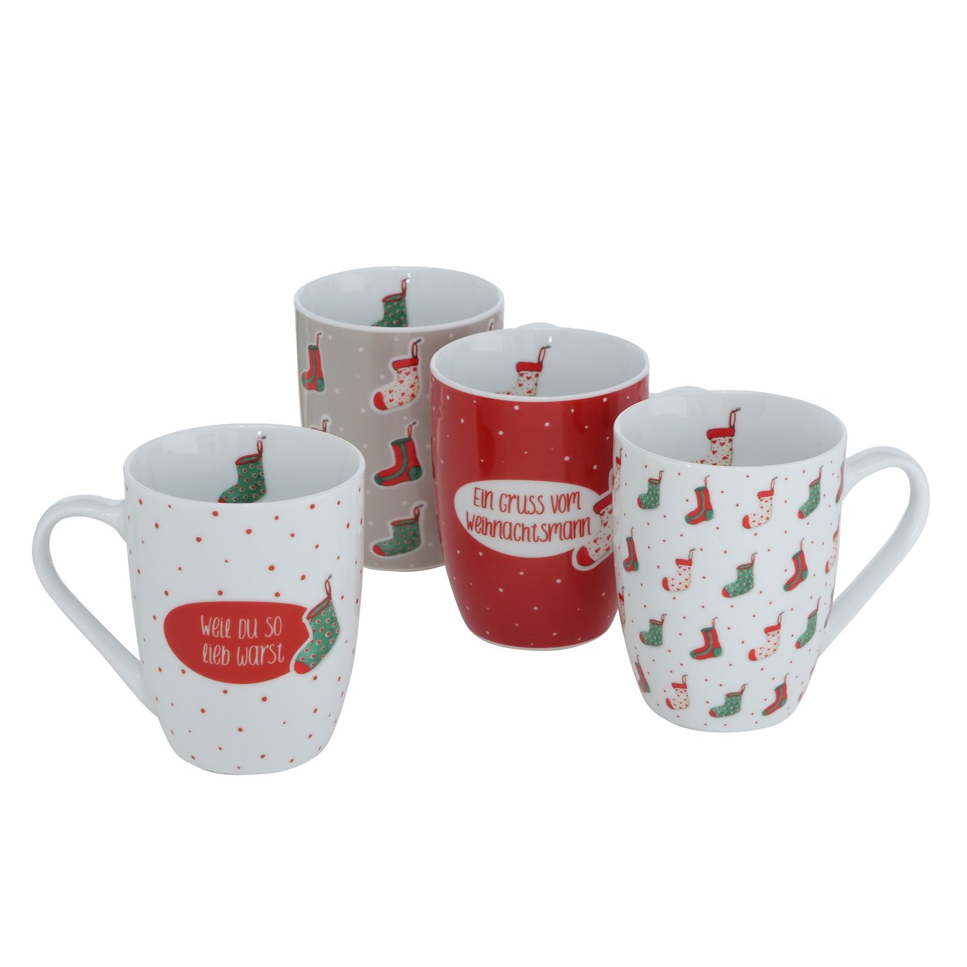 Weihnachtstasse "Socky"