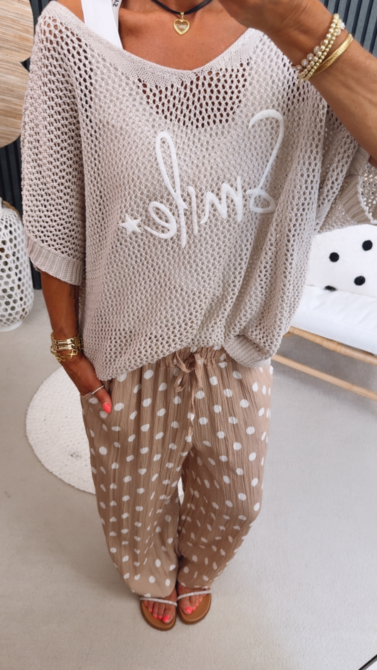 Mesh Shirt "Smile Mesh"