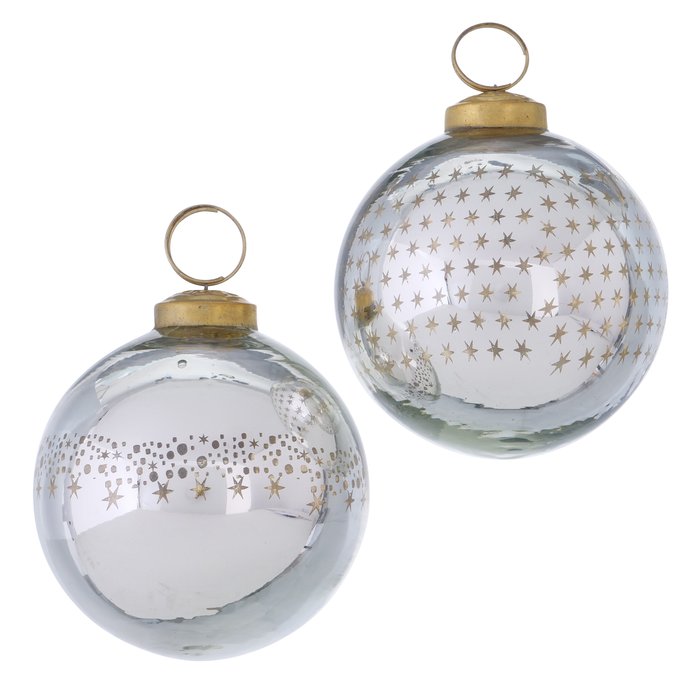Weihnachtskugeln "Goldy" 2er -Set