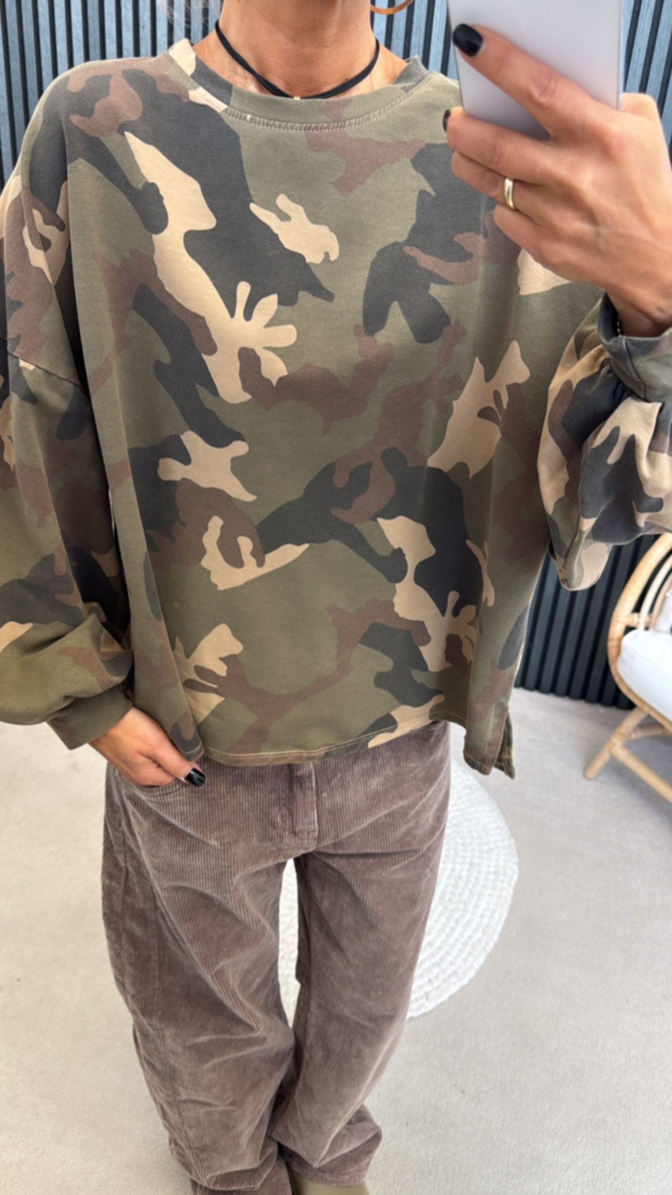 Camouflage Sweater "Tituuus"