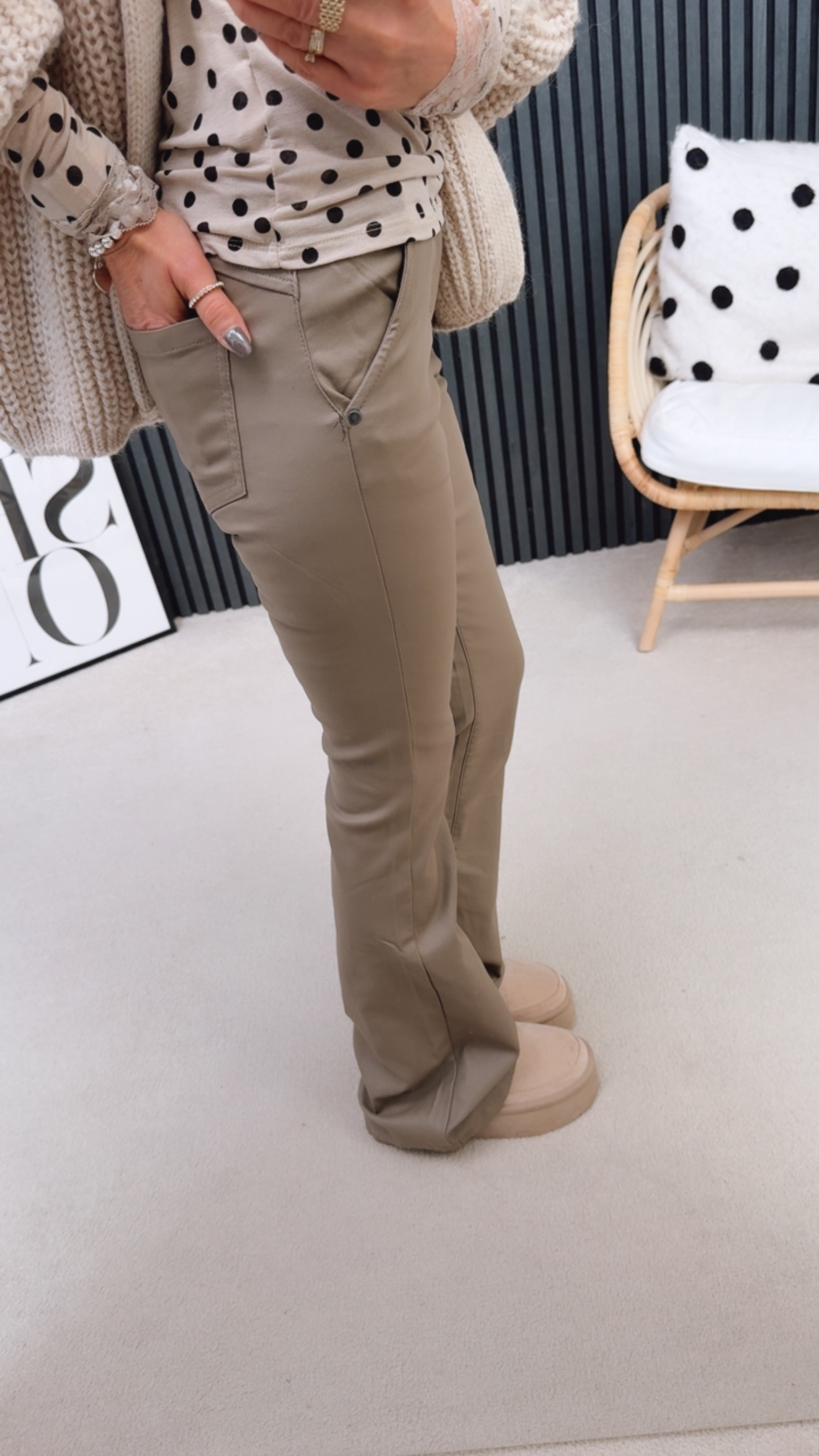 Kunstleder Hose "Fionaaa"