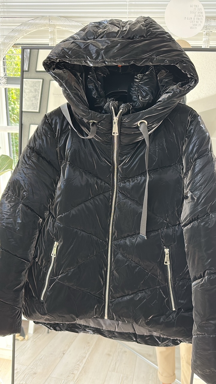 Winter Steppjacke "Carolll" Schwarz