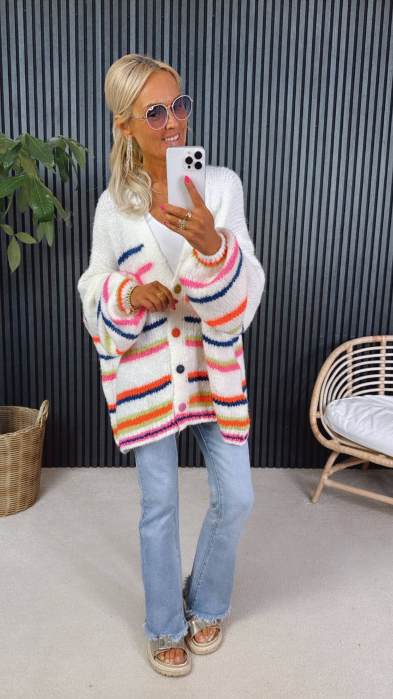 Cardigan "Big Stripeee"