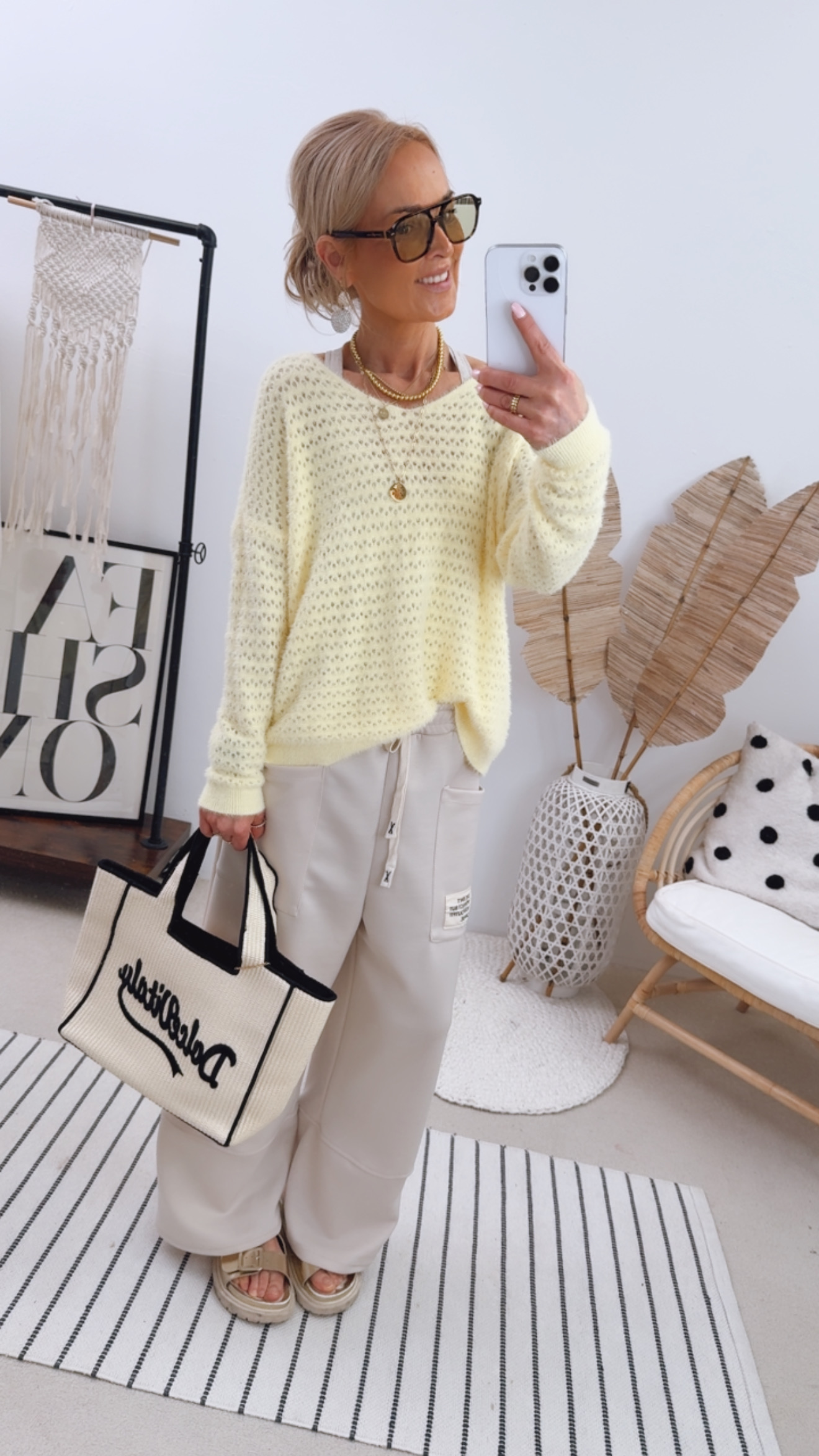 Pullover "Strick Laminaaa"