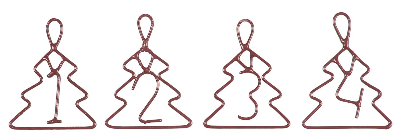 Kerzenanhänger "Tannenbaum 1-4" Kerzenanhänger "Tannenbaum 1-4"