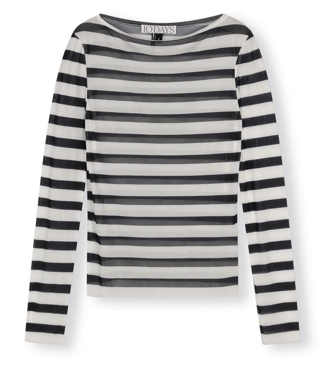 Shirt "Mesh Tee Stripe"