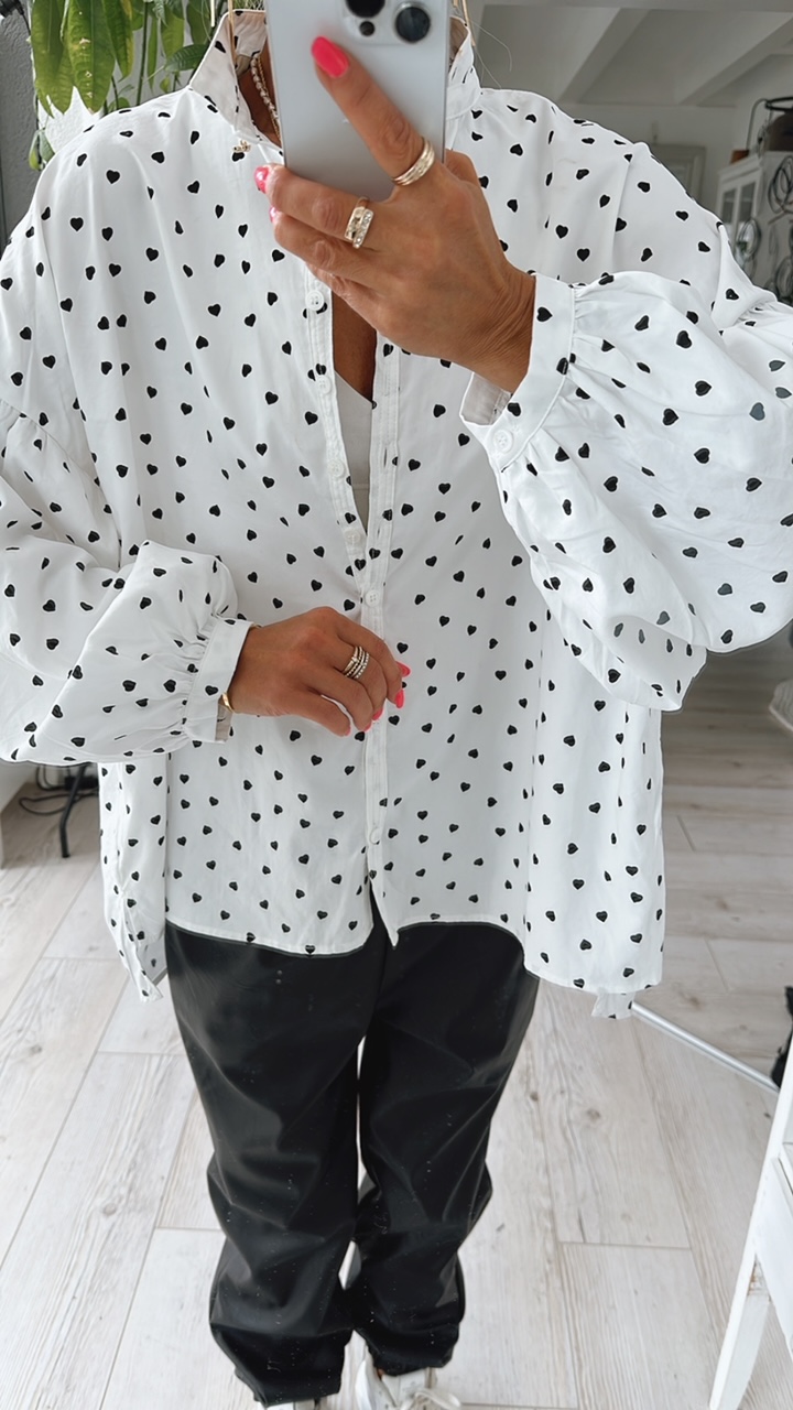 Oversized Bluse "Blessed"