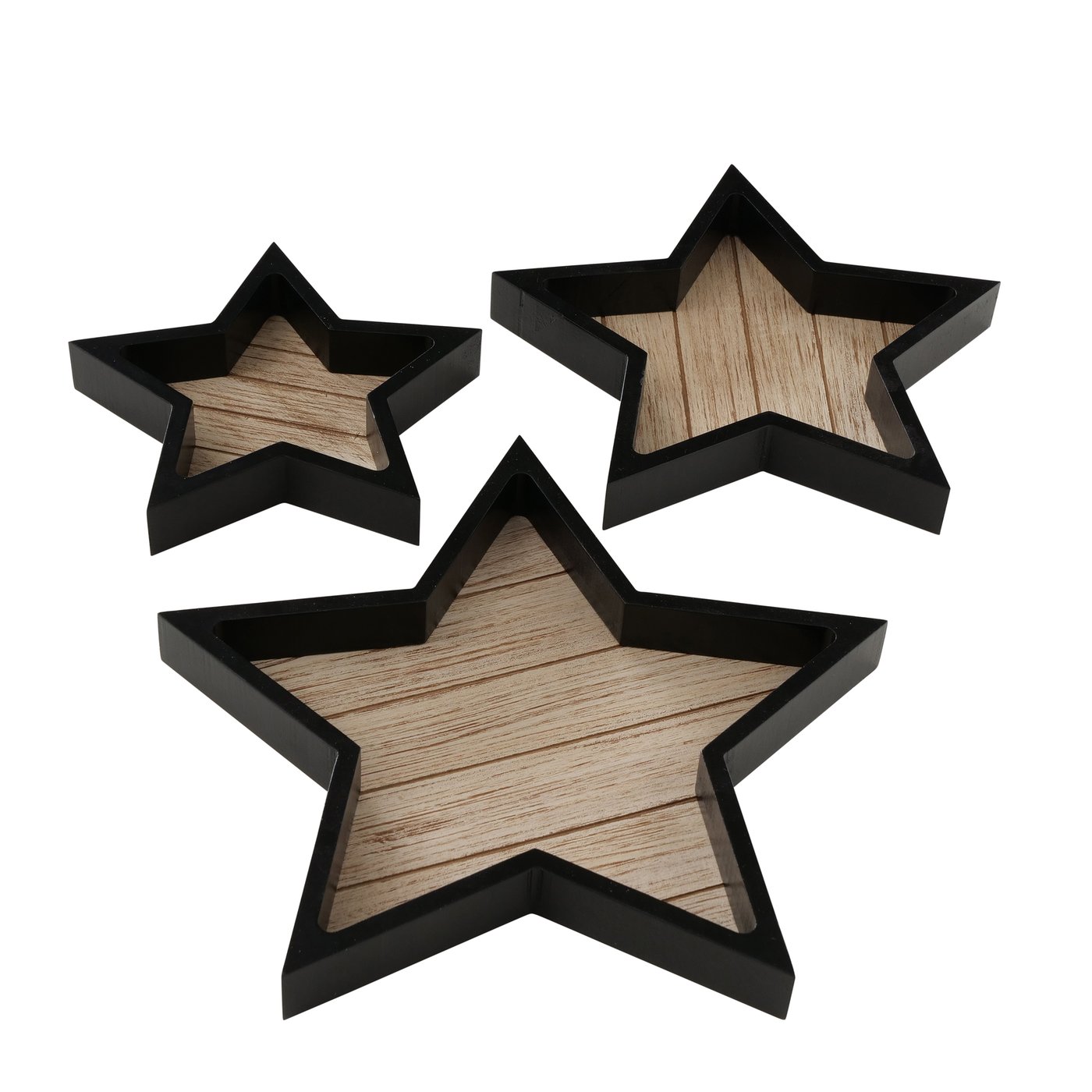 Sterntablett "Star" 3er Set
