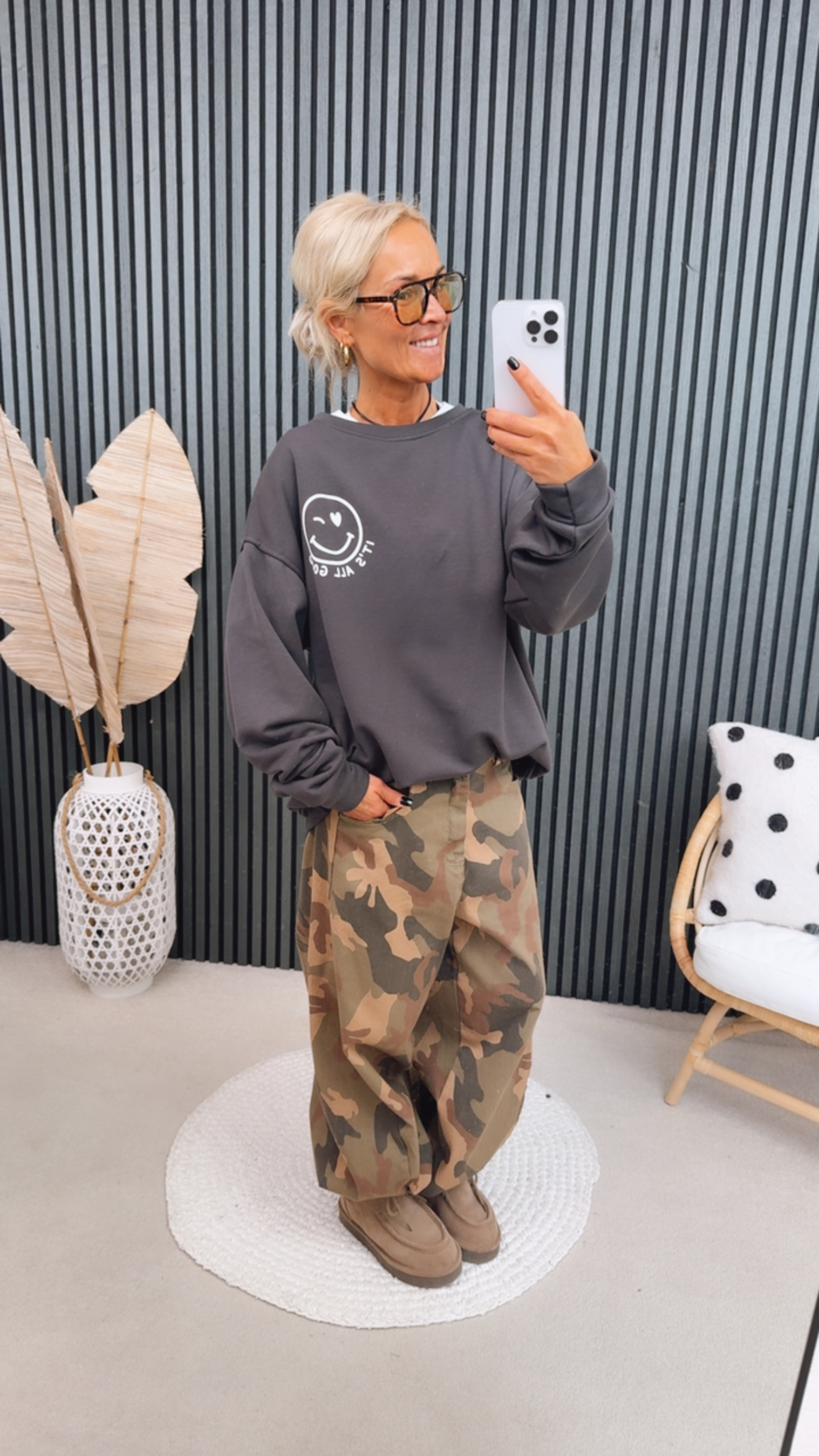 Oversized Sweater "Moinaaa"