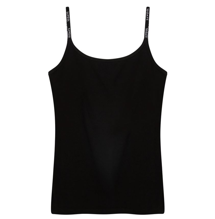 Top "The Spaghetti Top" black