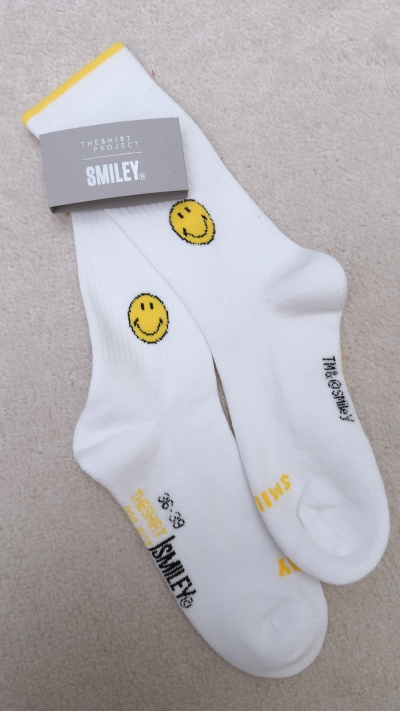 Socken "Smiley"