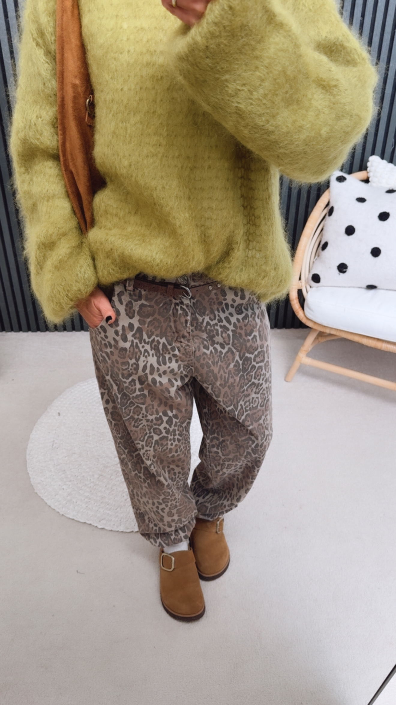 Jeans mit Gürtel "Margaaa"