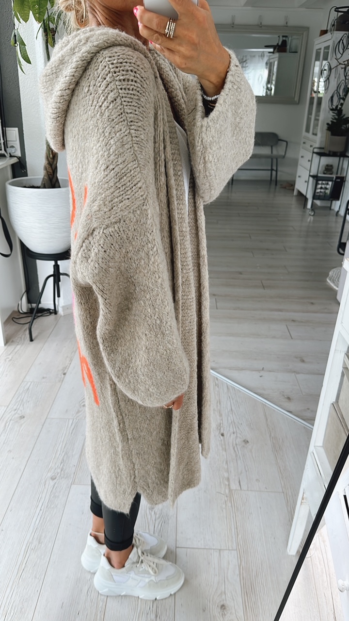 Strickcardigan "Peace"