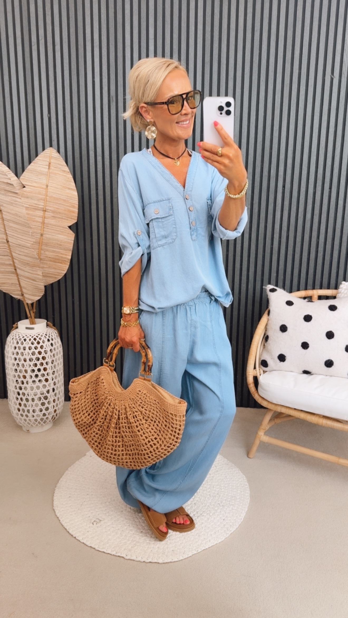 Jeans Bluse "Adinaaa"