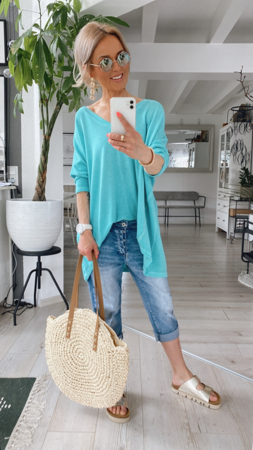 Shirt "Perfect Basic" 3/4 Ärmel