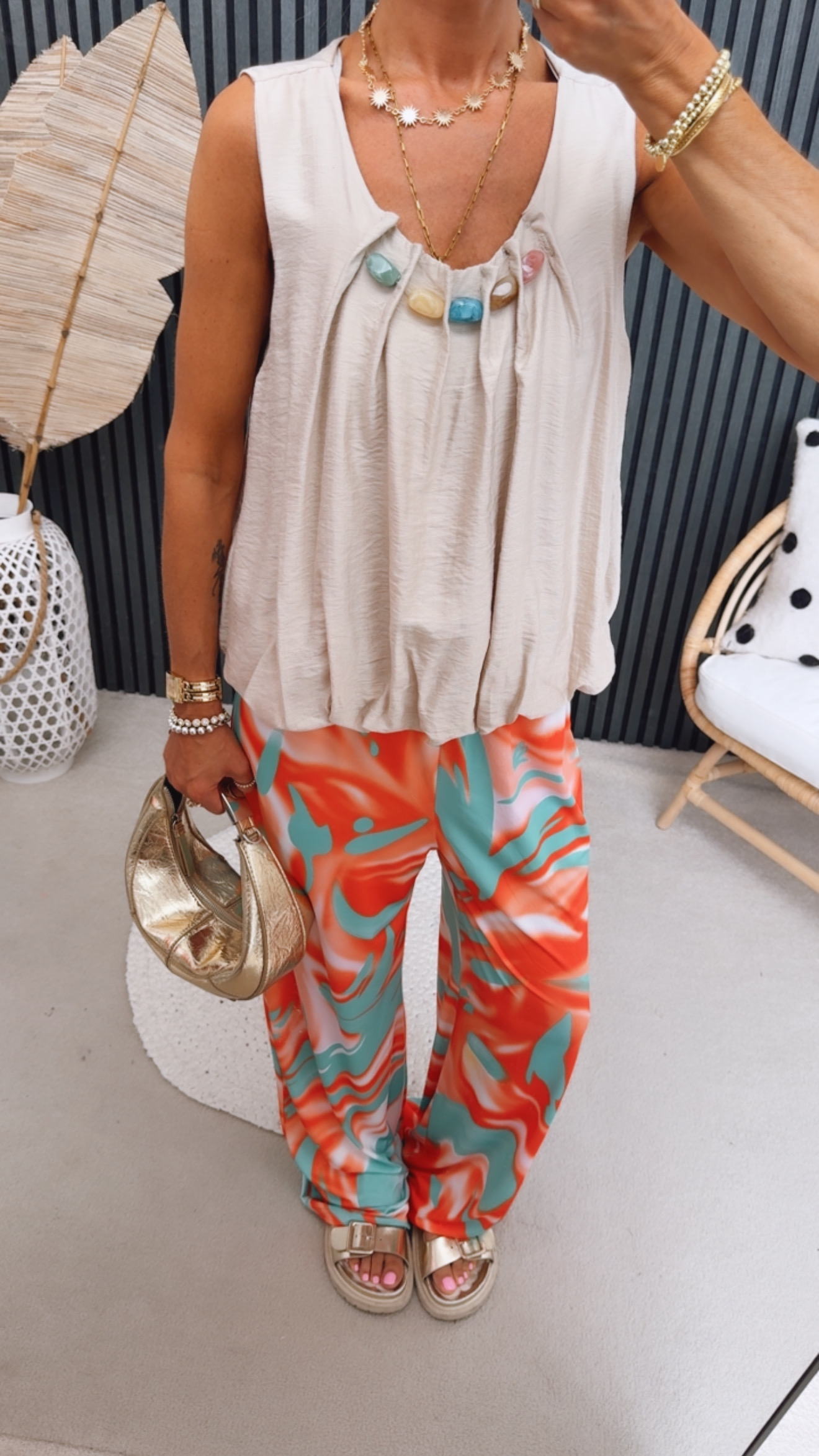 Hose "Batik Bunt"