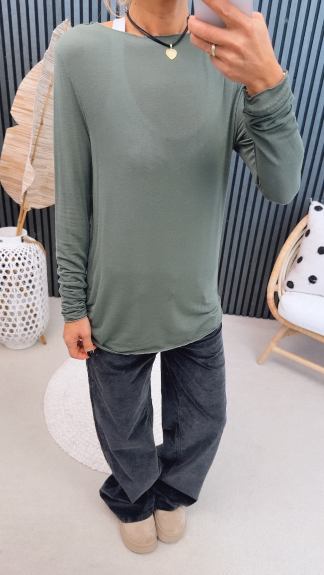Oversized Cashmere Mix Longsleeve "Looongy"