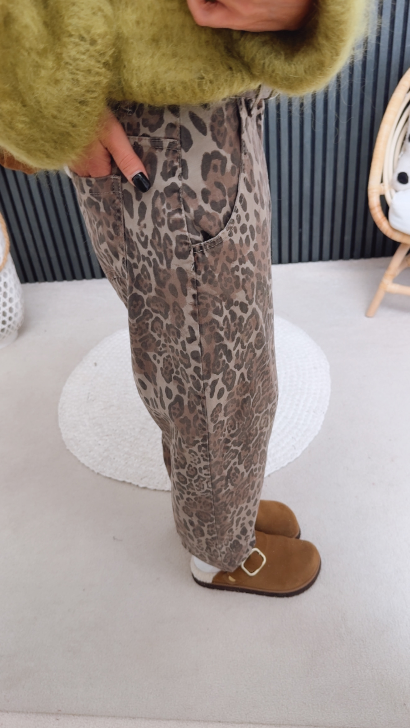 Jeans mit Gürtel "Margaaa"
