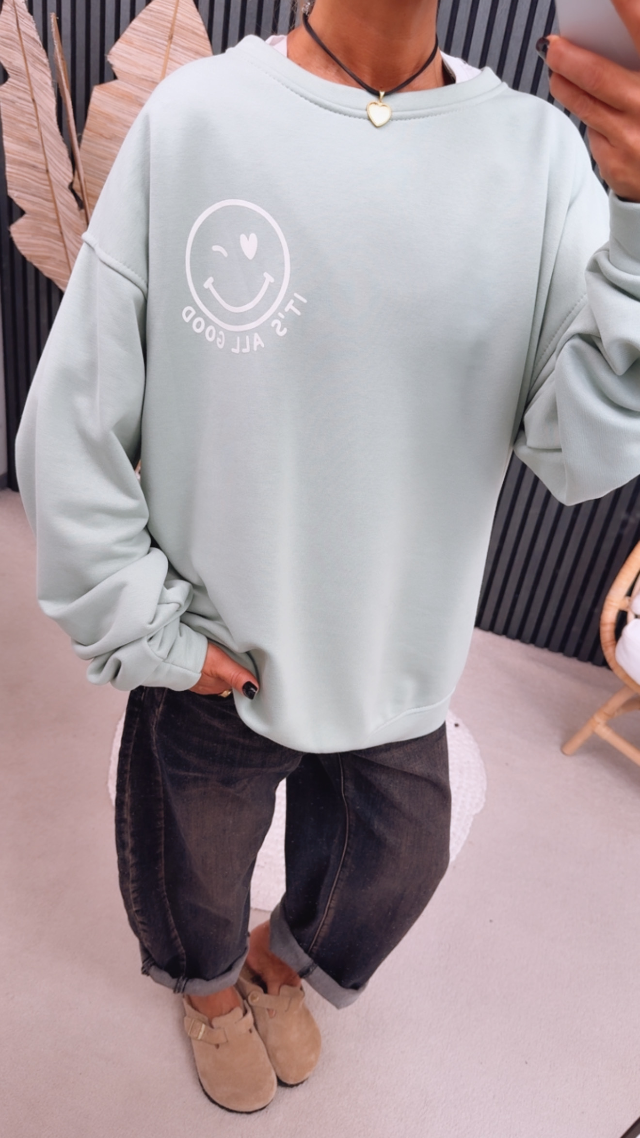 Oversized Sweater "Moinaaa"