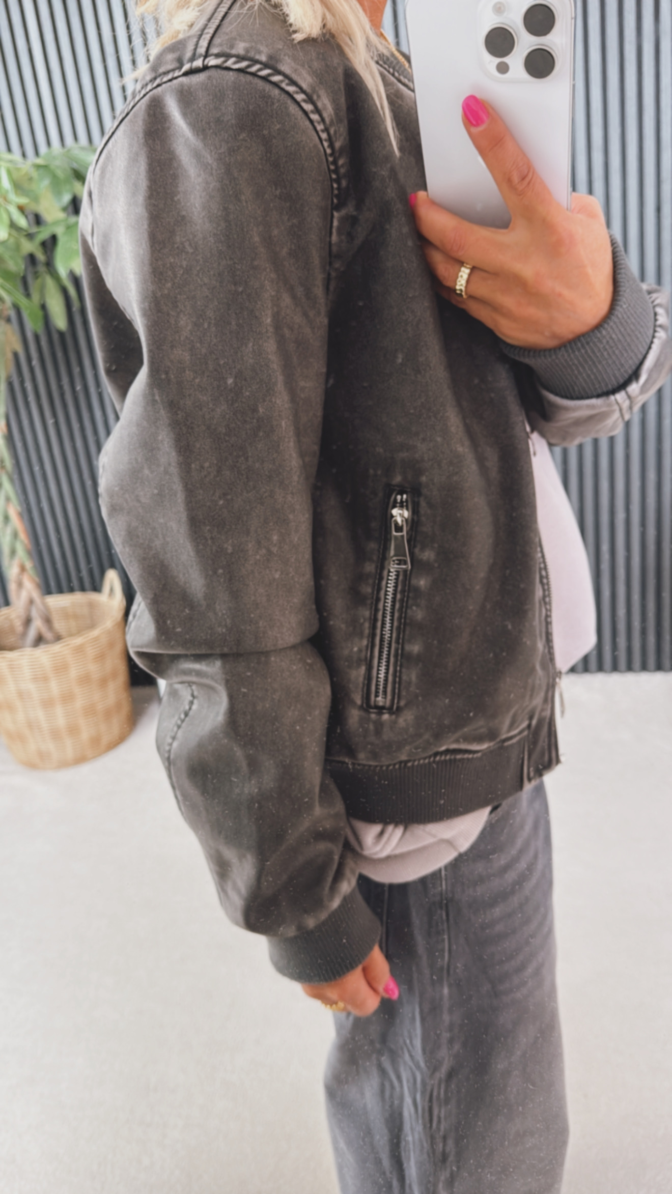 Kunstlederjacke "Jackyn"