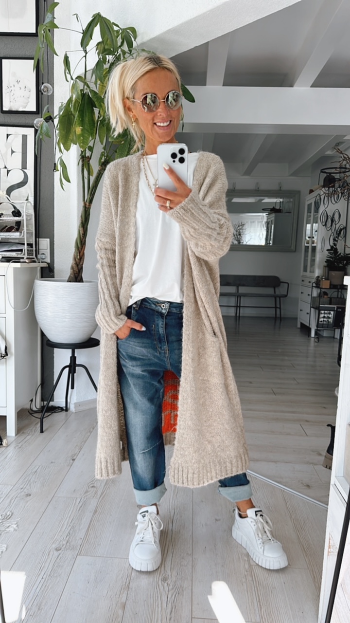 Strickcardigan "Happy Love"