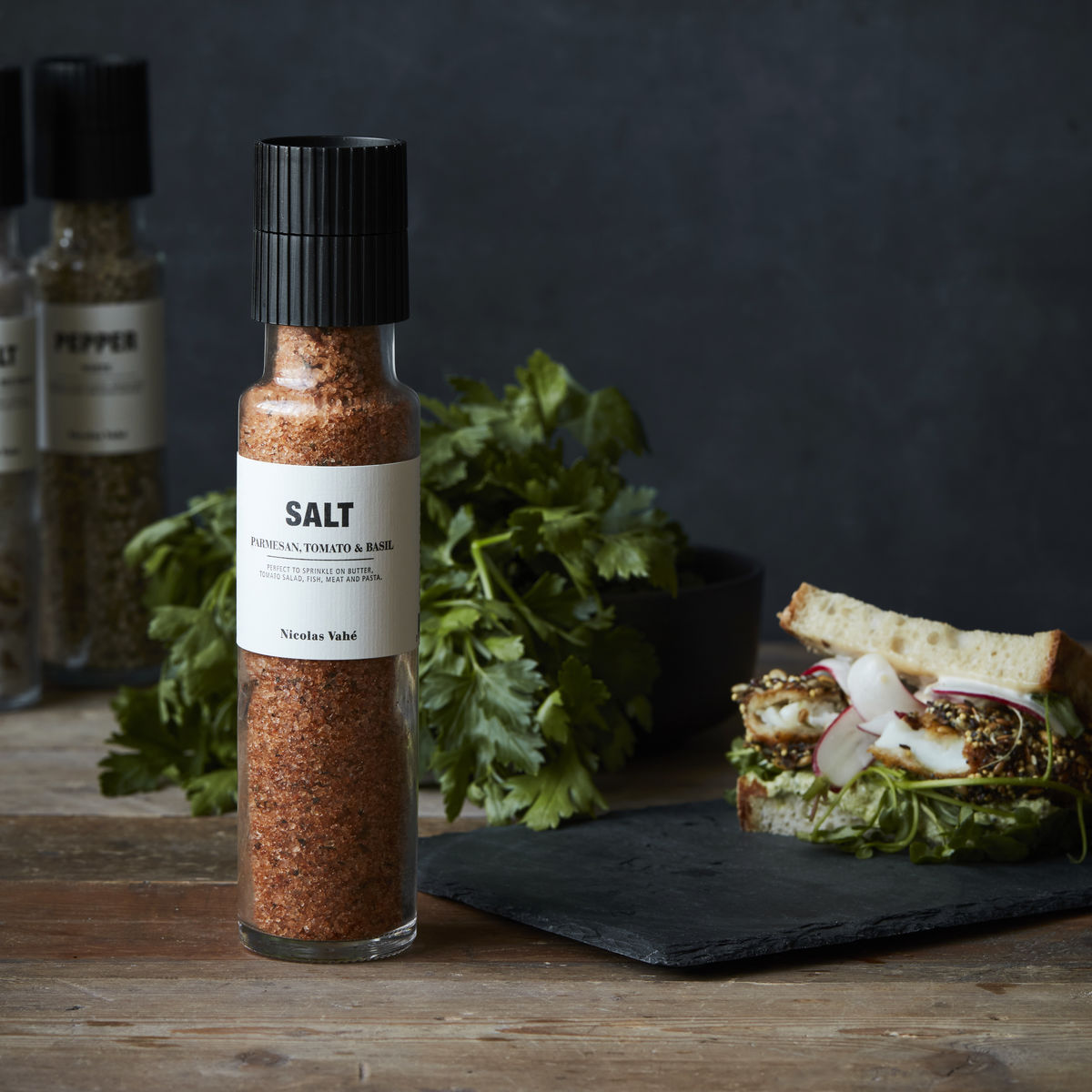 Salz "Parmesan, Tomato & Basil" Salz "Parmesan, Tomato & Basil"