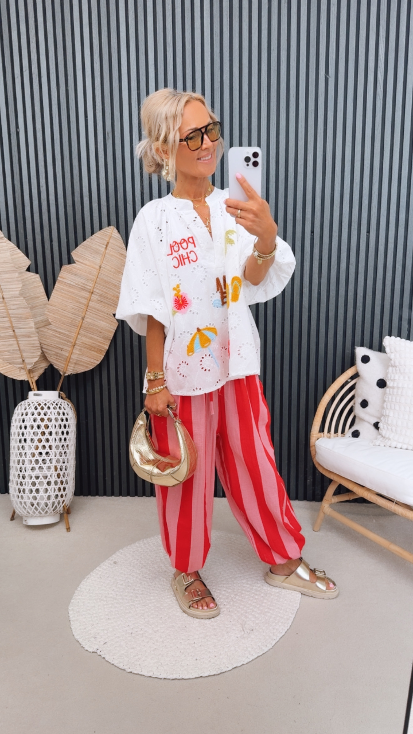 Bluse "Pool Chic"