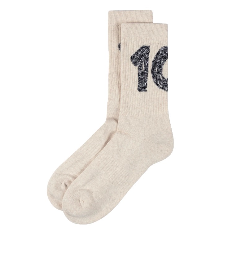 Socken "Soft White Melee"