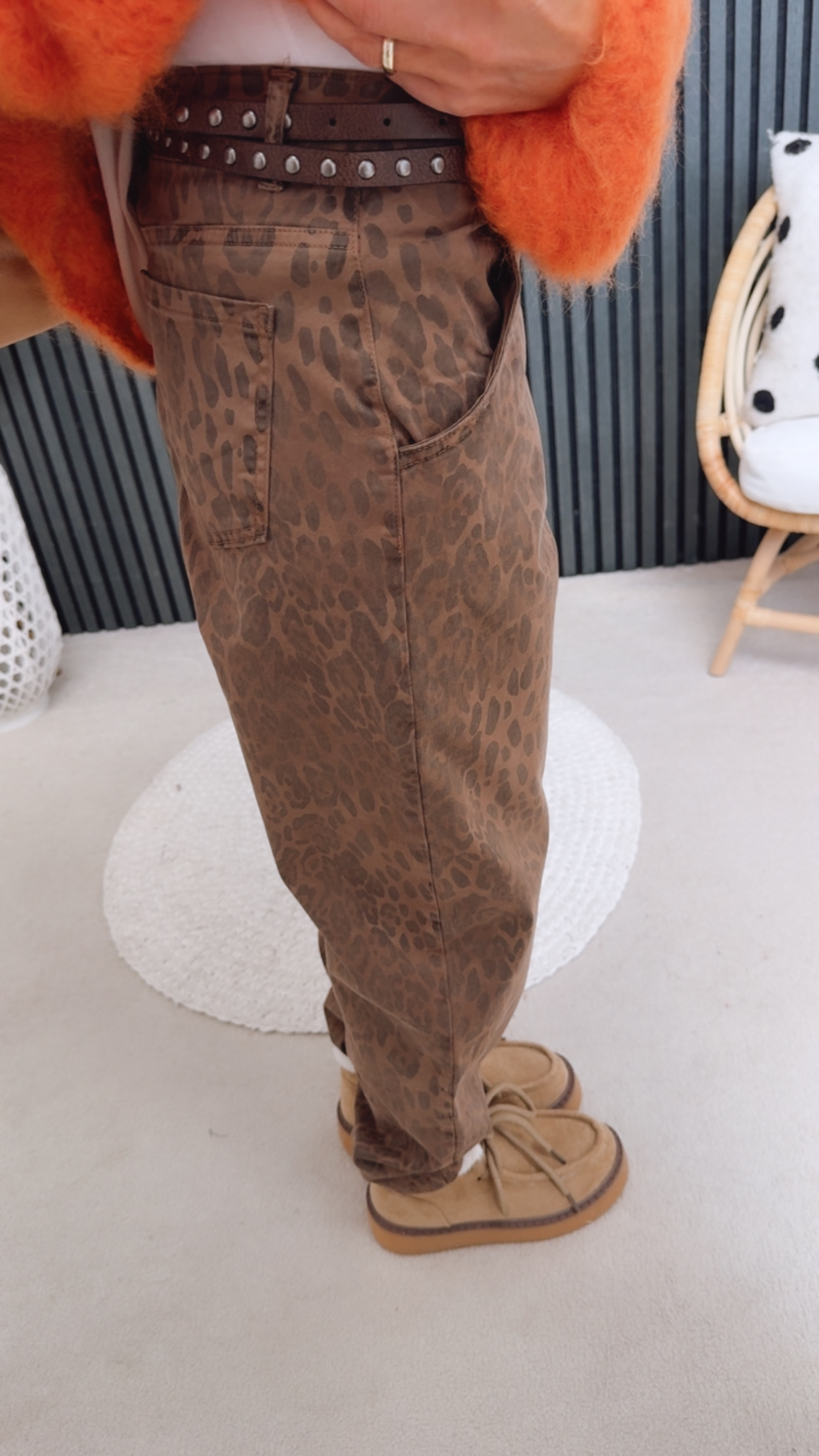 Jeans mit Gürtel "Margaaa"