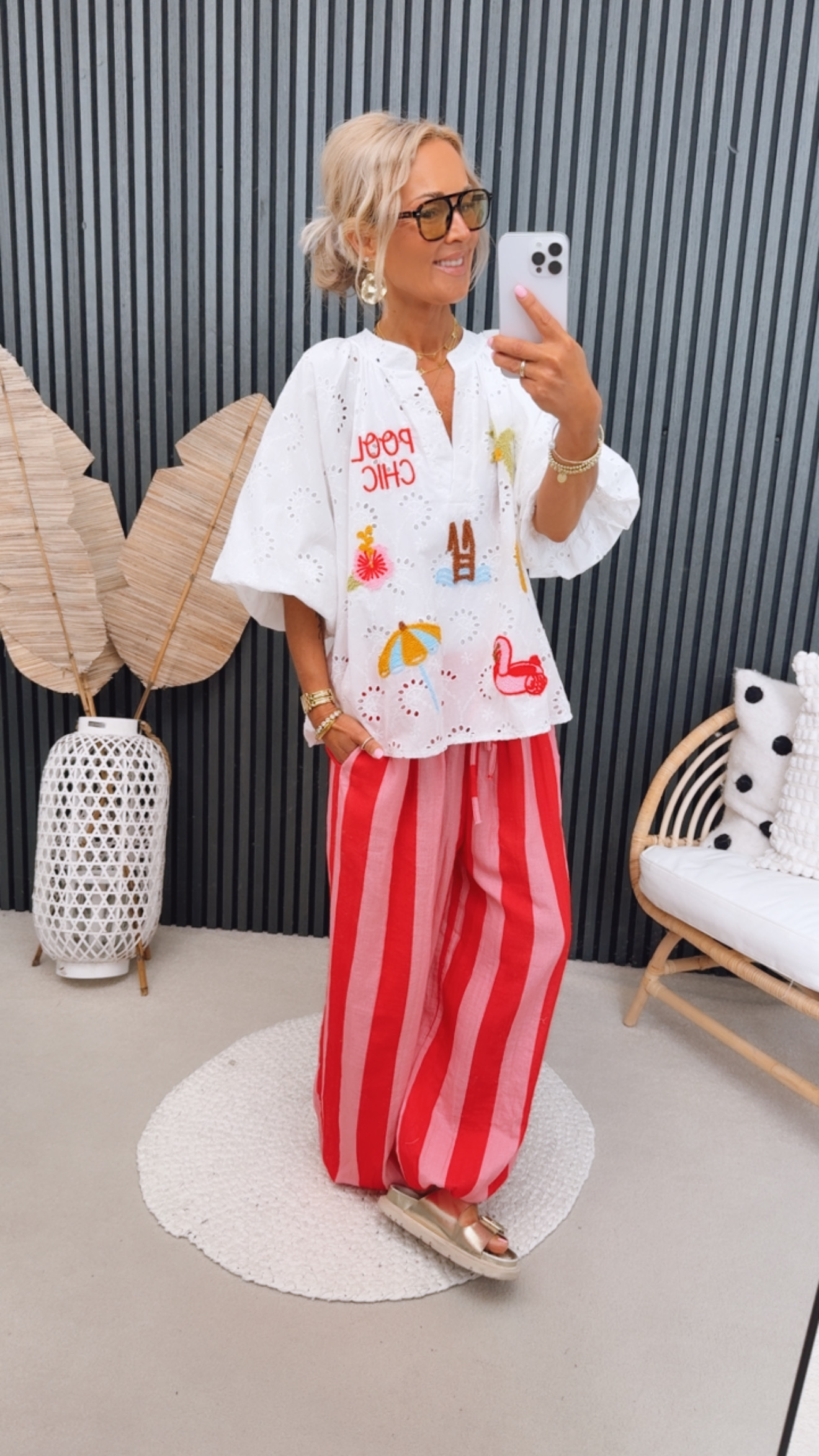 Bluse "Pool Chic"