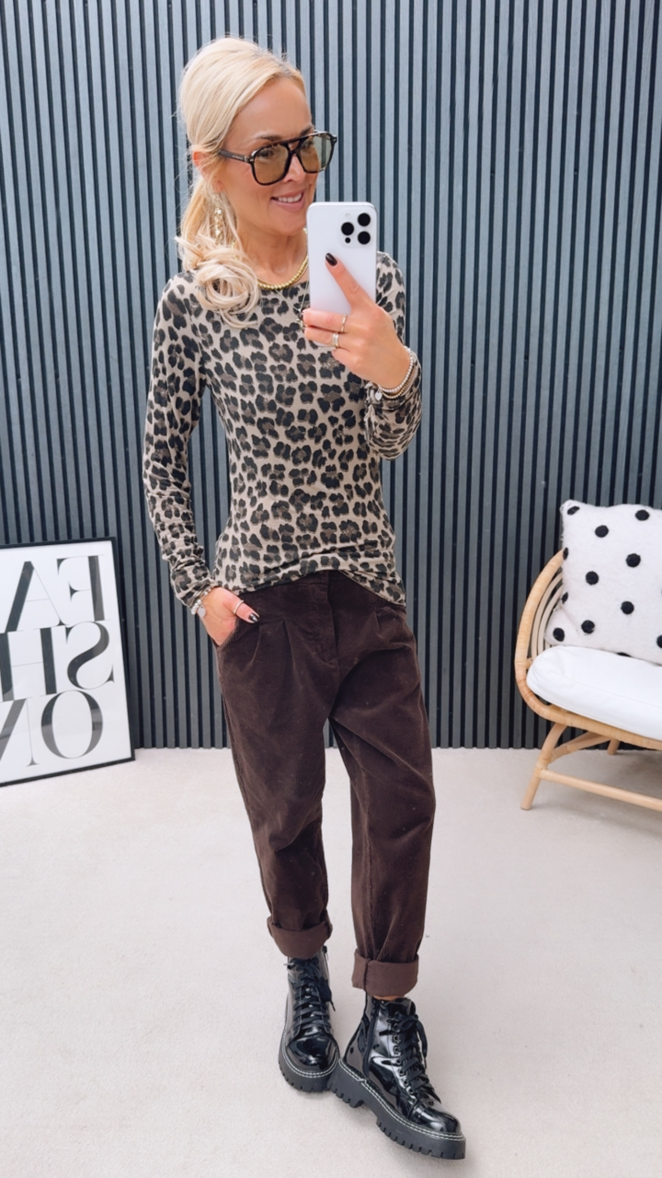 Longsleeve Cashmere Mix "Leooon"